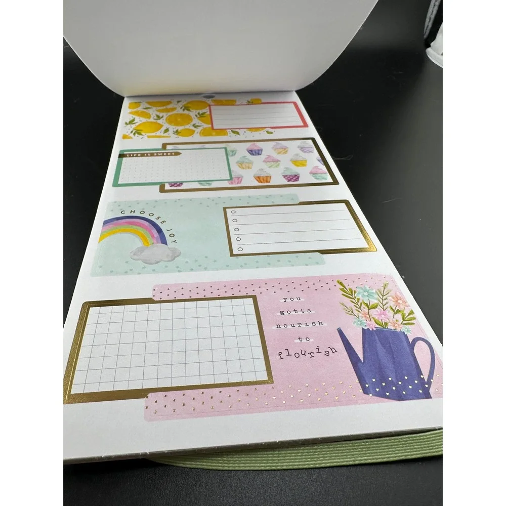 Erin Condren The Happy Planner Sticker Book horizontal layout 464 pieces 97% com